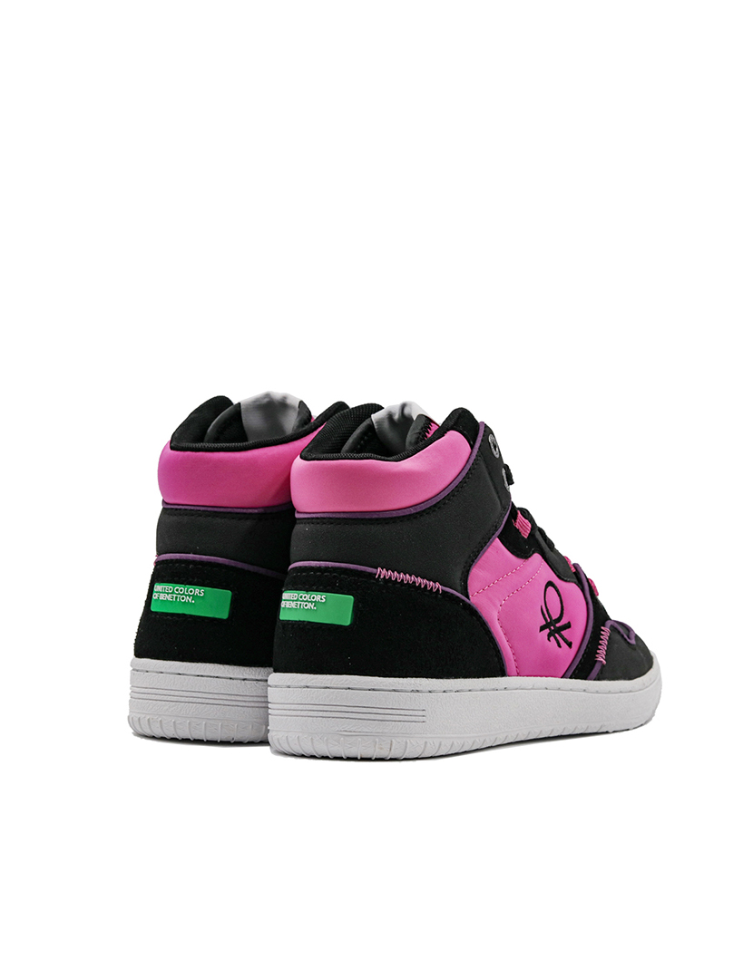 Ténis Senhora Preto e Fuschia