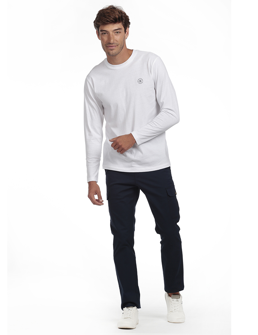 Camisola Logo Homem Branco