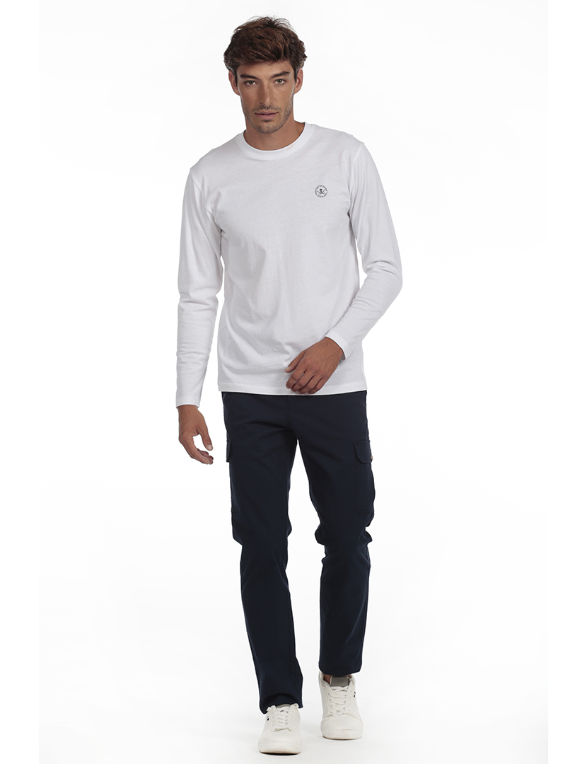 Camisola Logo Homem Branco