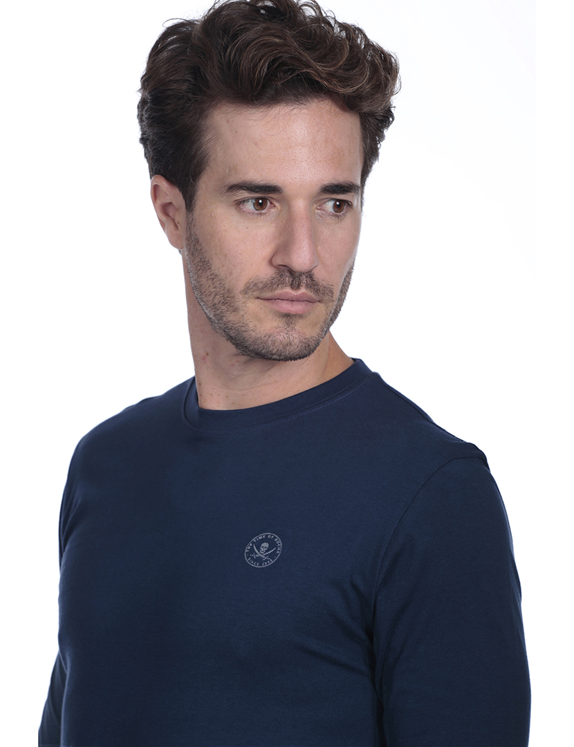 Camisola Logo Homem Azul