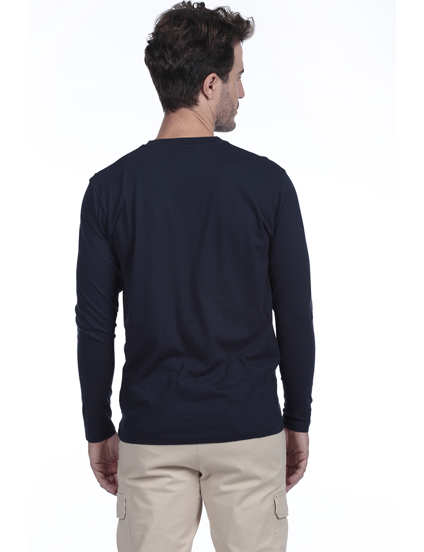 Camisola Logo Homem Azul