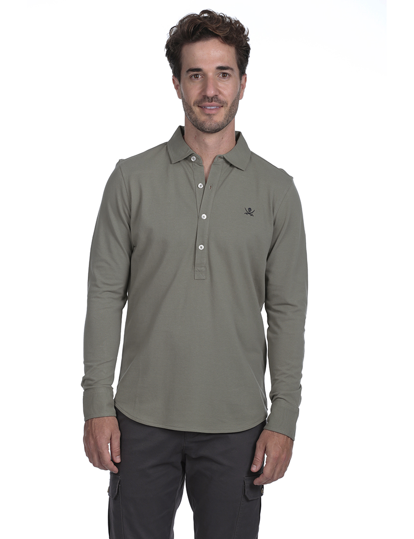 Camisola Pólo Homem Verde