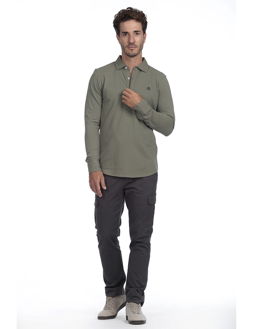 Camisola Pólo Homem Verde