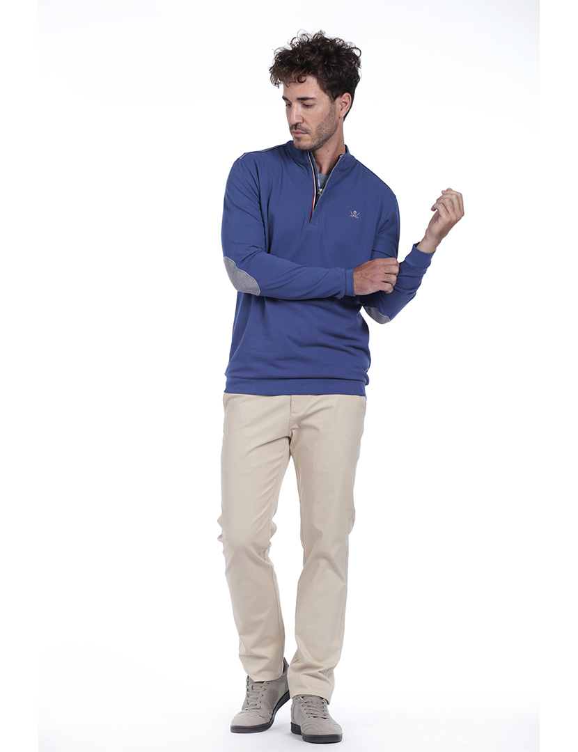 Pólo Hierro Homem Azul