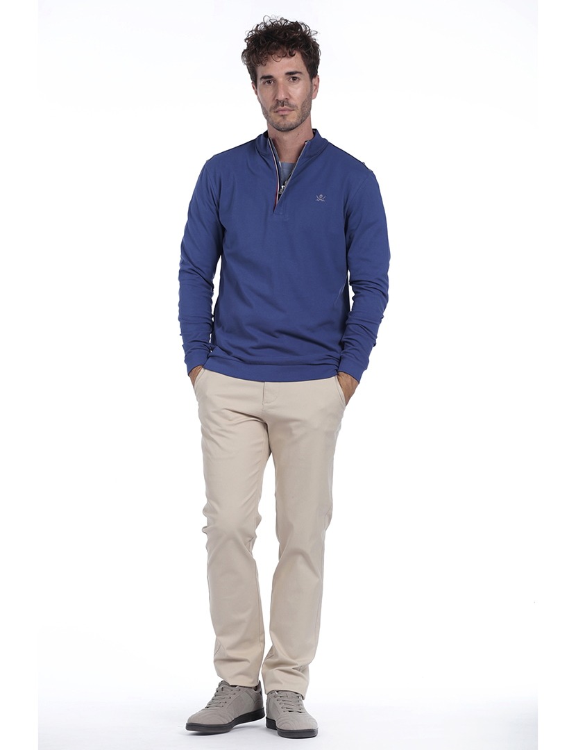 Pólo Hierro Homem Azul