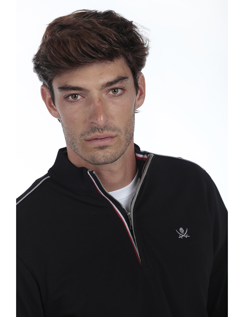 Pólo Hierro Homem Preto