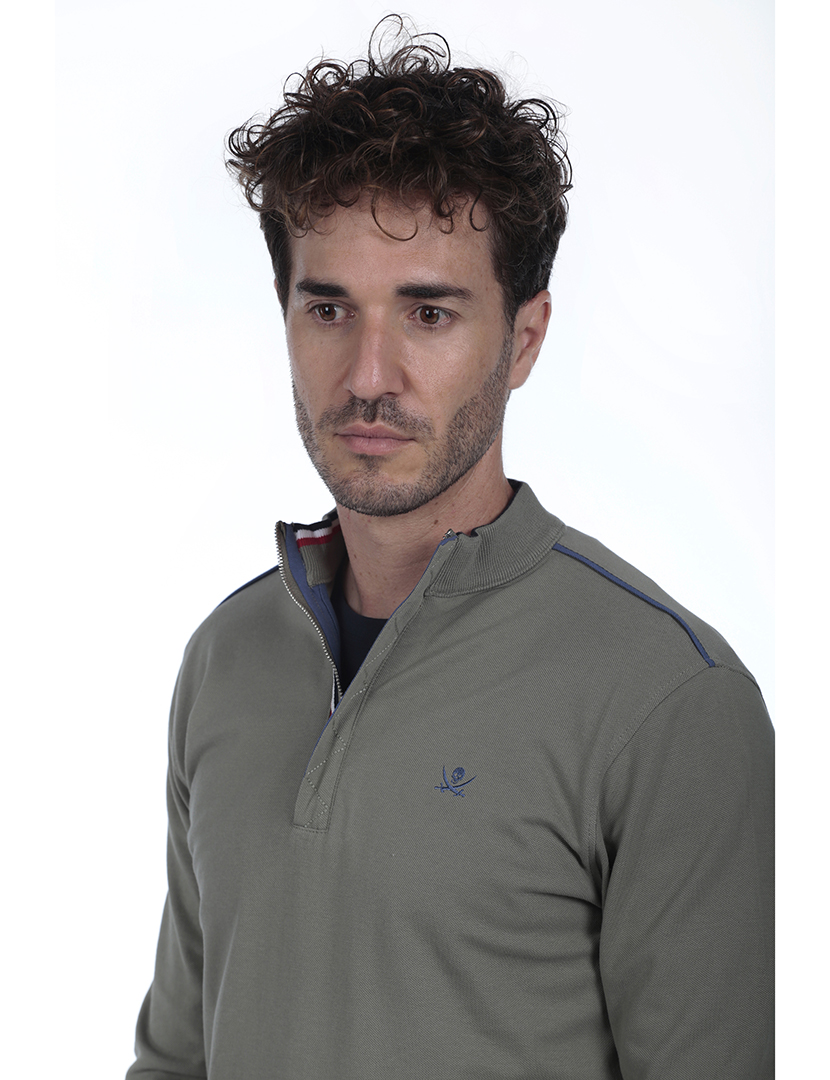 Pólo Hierro Homem Verde