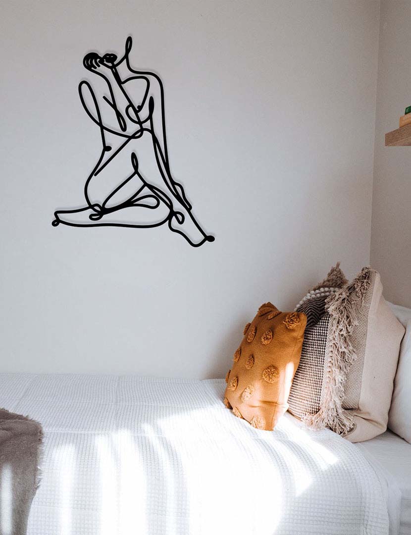 Decoração Parede Metal Eve