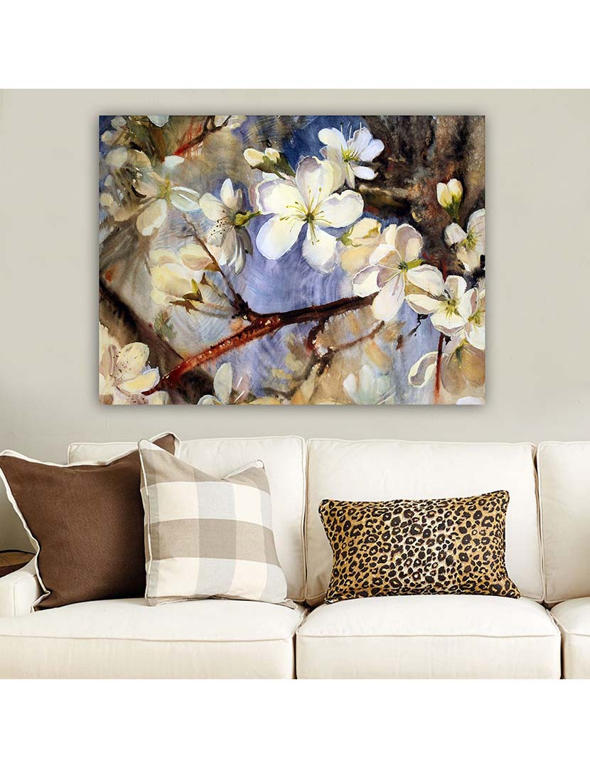 Pintura Decorativa Tela Floral