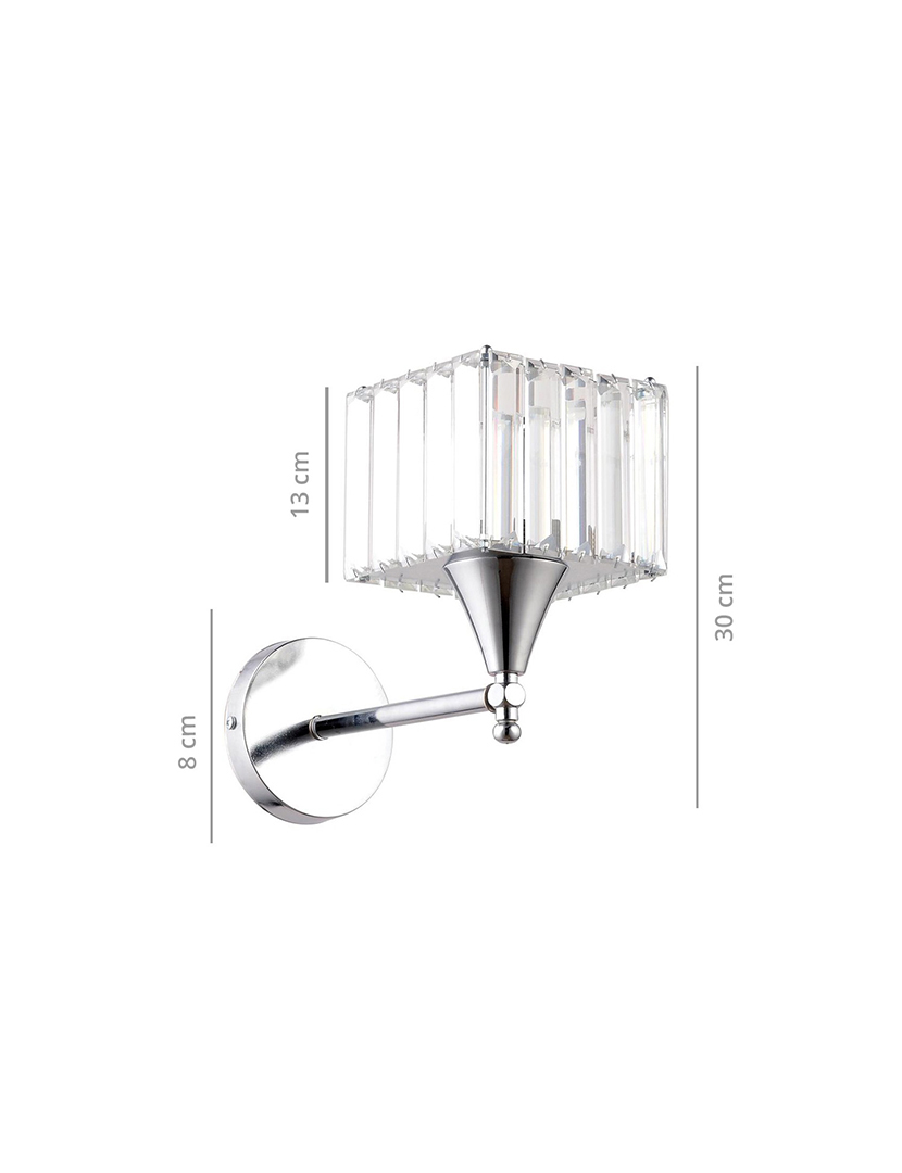 Candeeiro Parede Lumiq Cromado