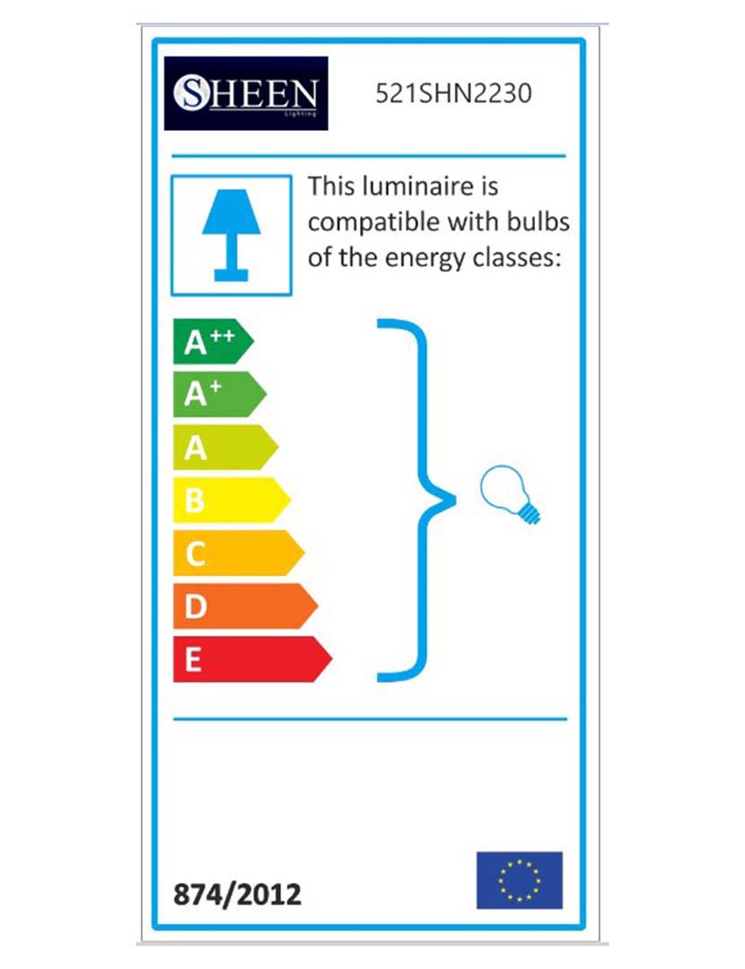 Candeeiro Mesa Suvani Preto