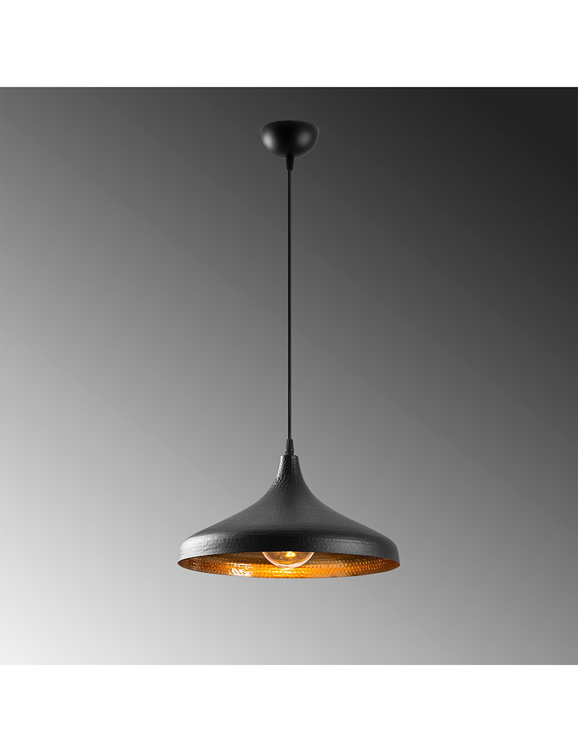 Candeeiro Teto Tattoo-2641 Preto