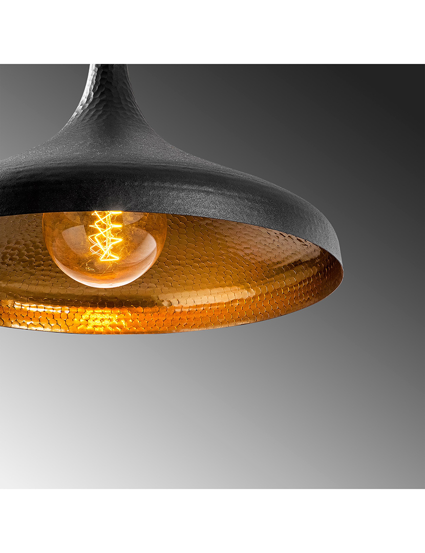 Candeeiro Teto Tattoo-2641 Preto