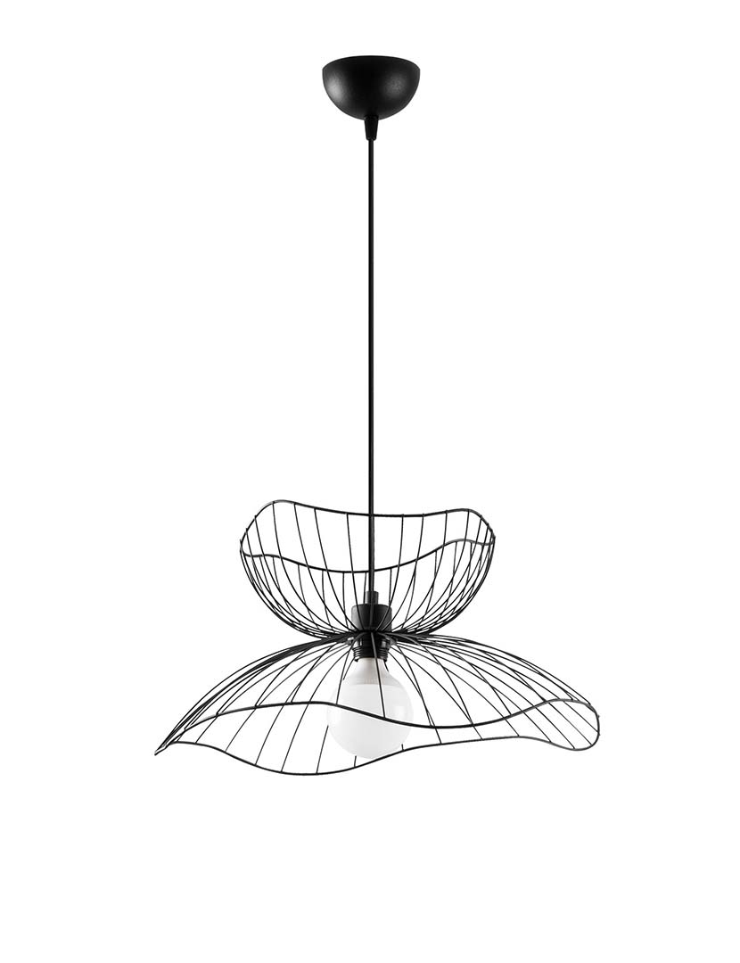 Candeeiro Teto Farac-6390 Preto