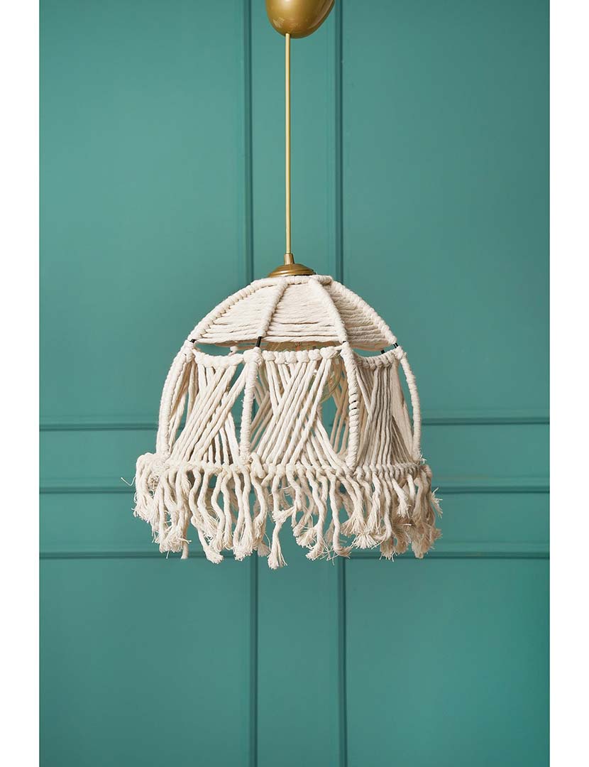 Candeeiro Suspensão Branco