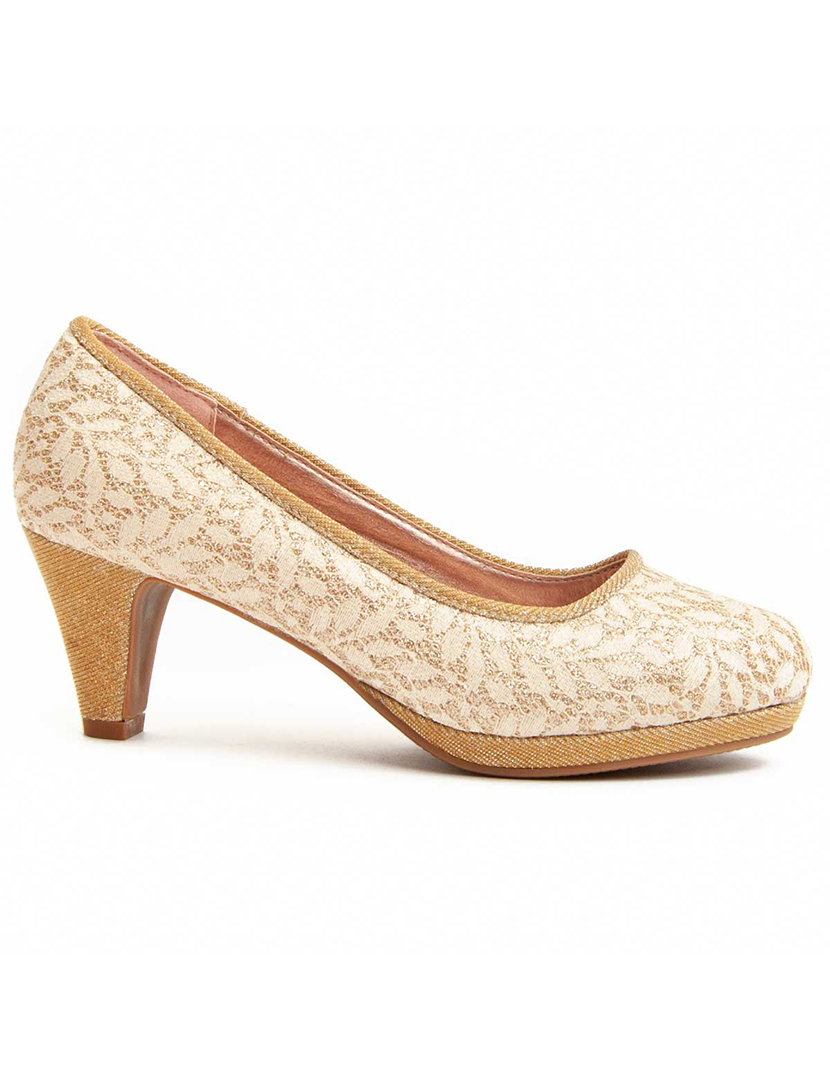 Beige Ladies' High Heels