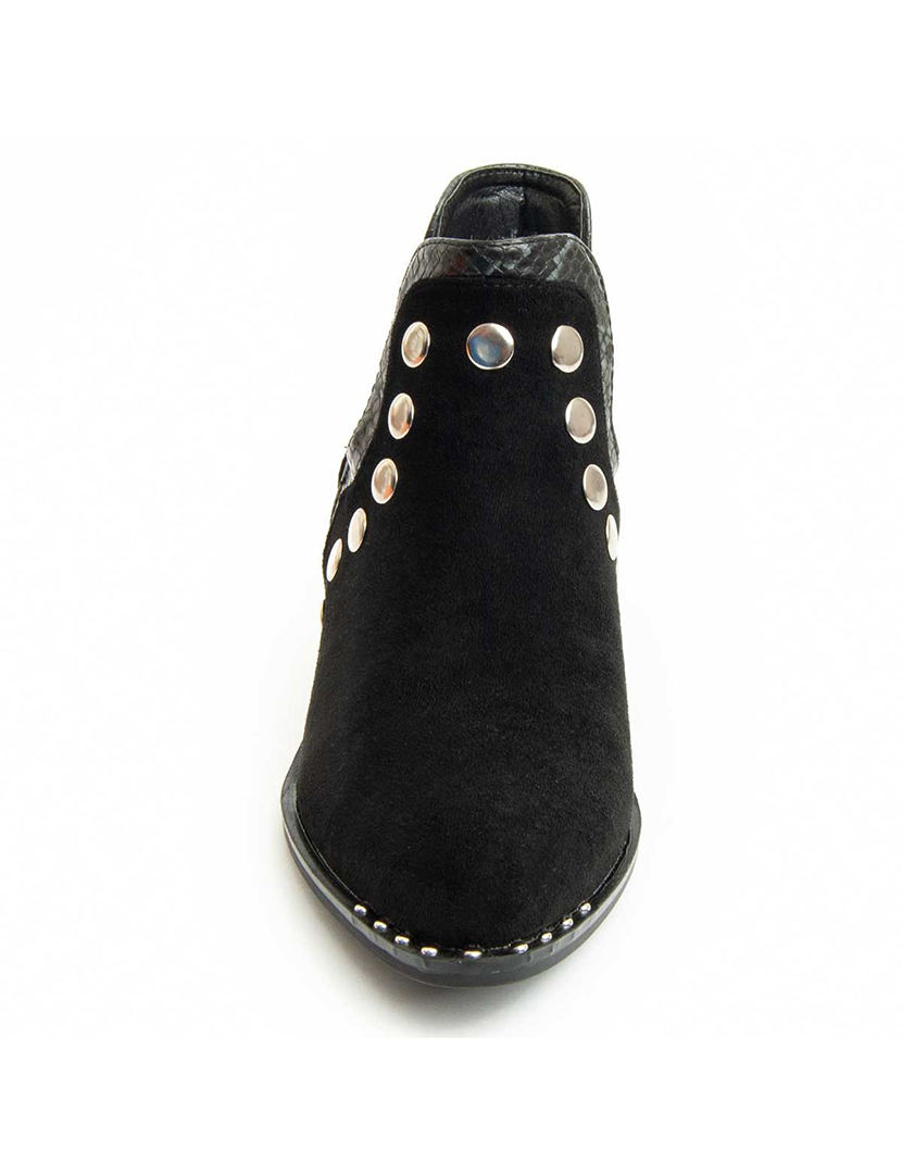 Botins com Salto Senhora Preto