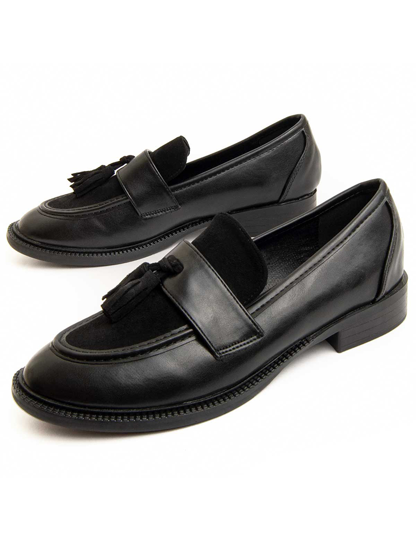 Mocassins Senhora Preto