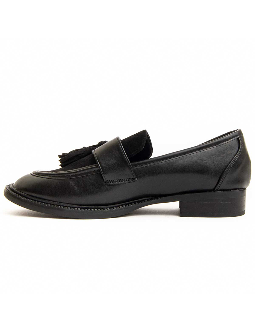 Mocassins Senhora Preto