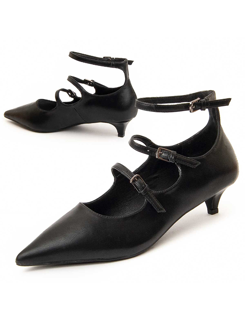 Sapatos de Salto Senhora Preto