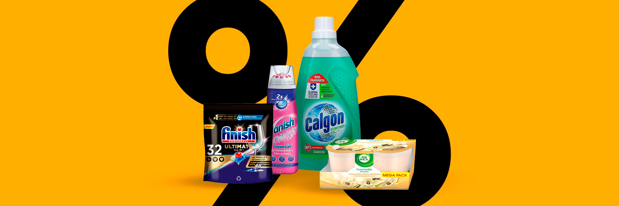 Campanha Liquidação Detergentes e Ambientadores