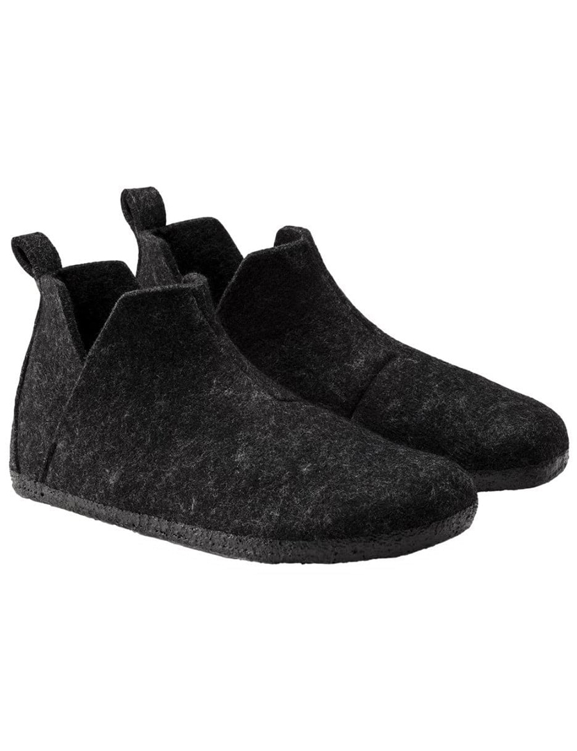 Pantufas Andermatt Preto, vista 3