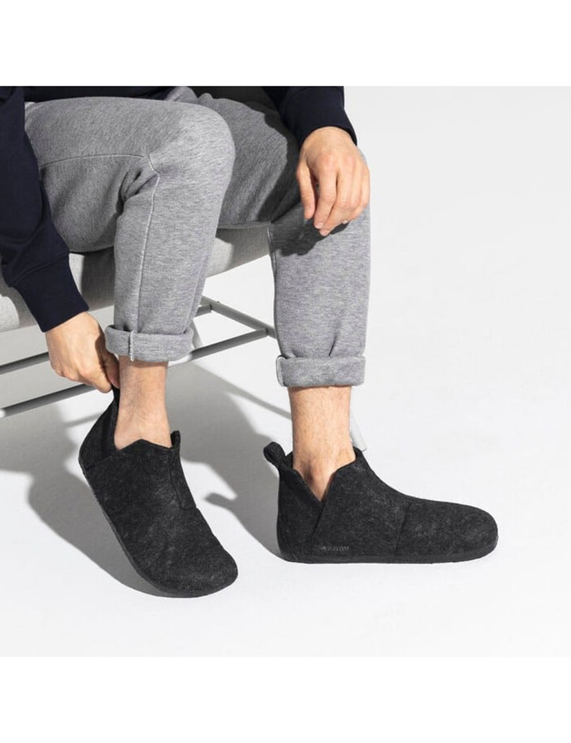 Pantufas Andermatt Preto, vista 5