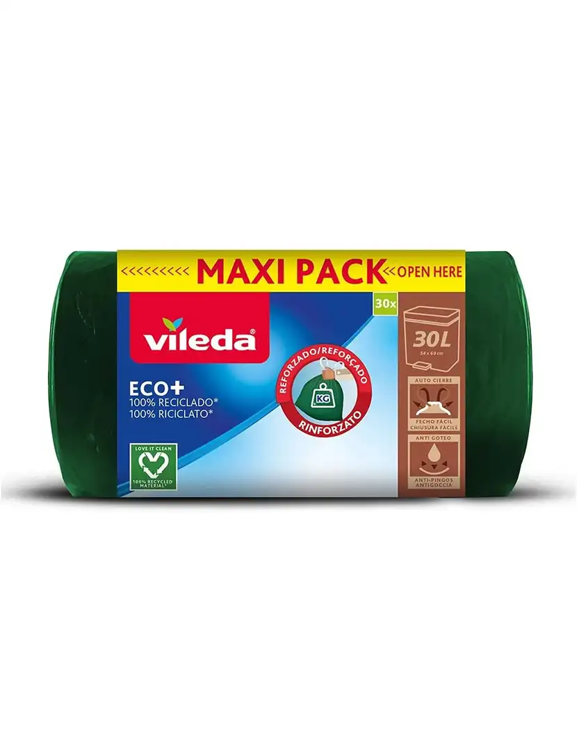 Saco Lixo ECO +30L Maxi Rolo (30 Un)
