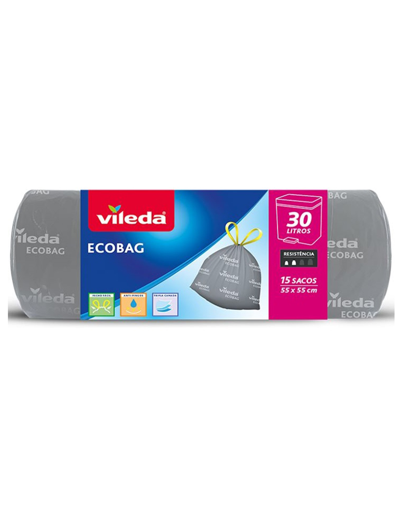 Saco Lixo Super +30L (15 Un)