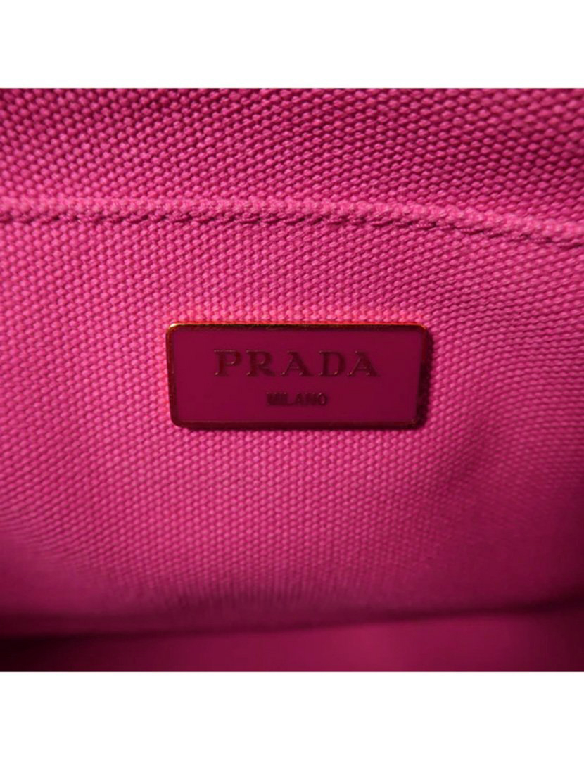 Carteira tecido Prada