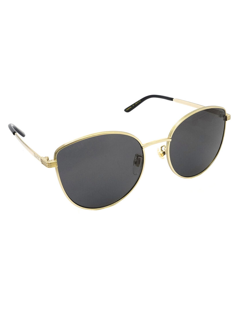 Óculos de sol Cat-Eye Dourado