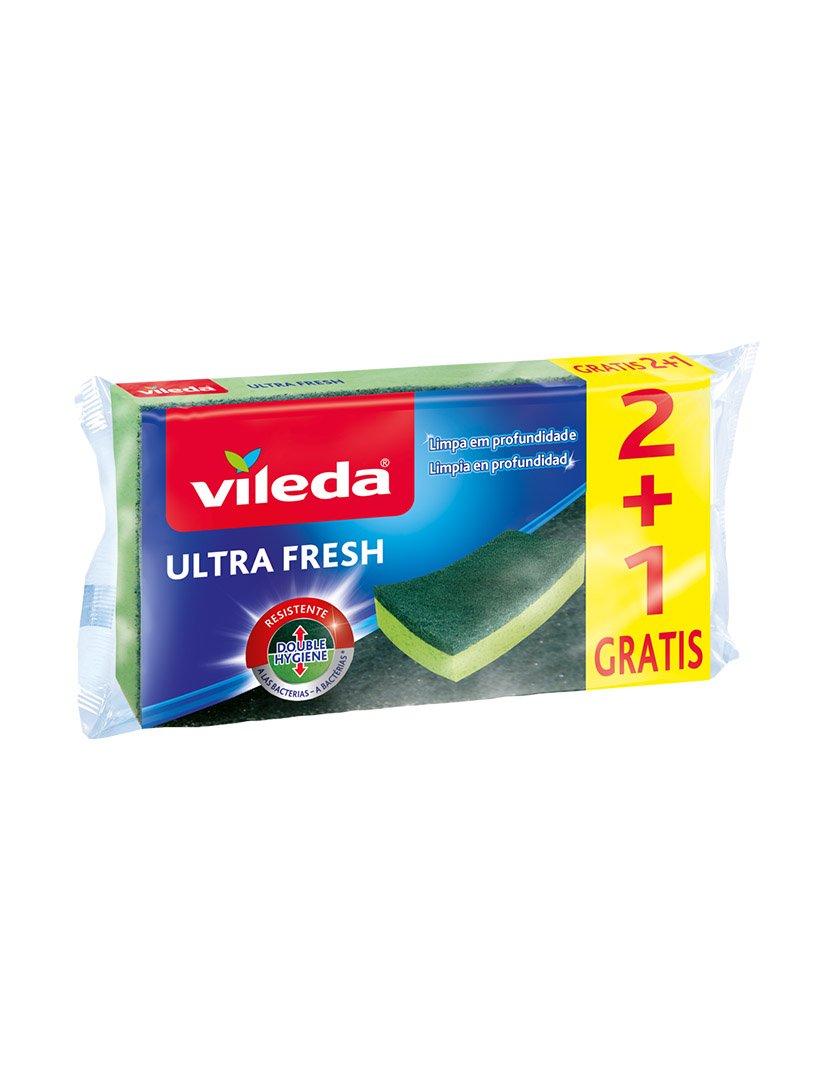 Esfregão Esponja Ultra Fresh 2+1