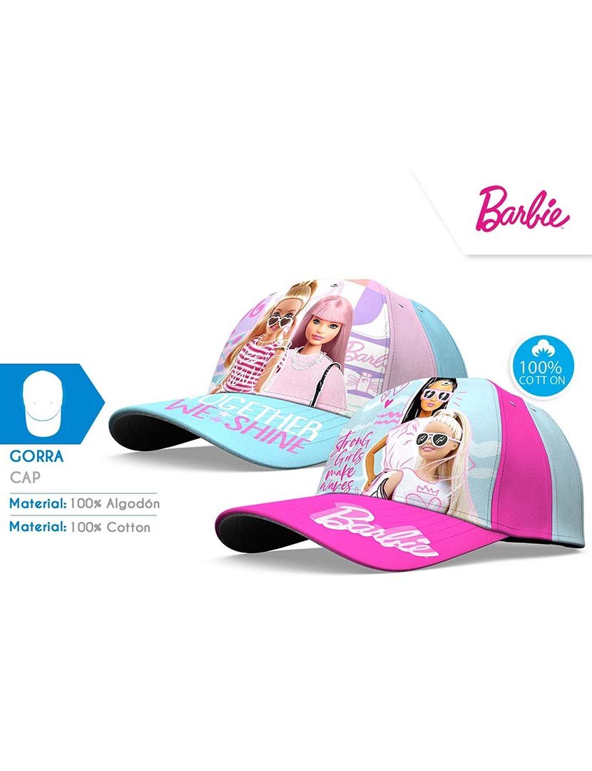 Boné Tam 52/54Cm Barbie 8X3