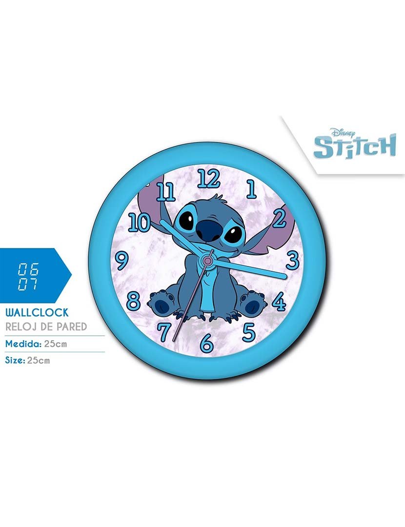 Horloge Murale Stitch 6X1