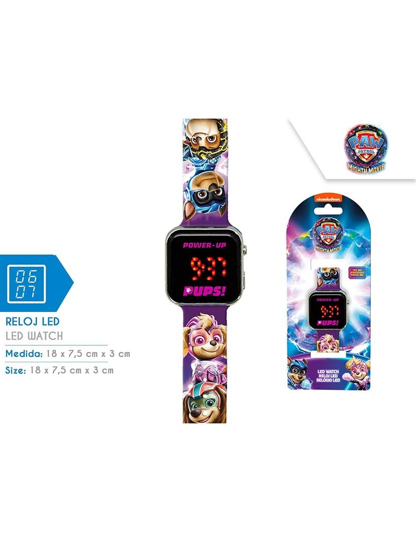 Reloj LED Skye 6X4