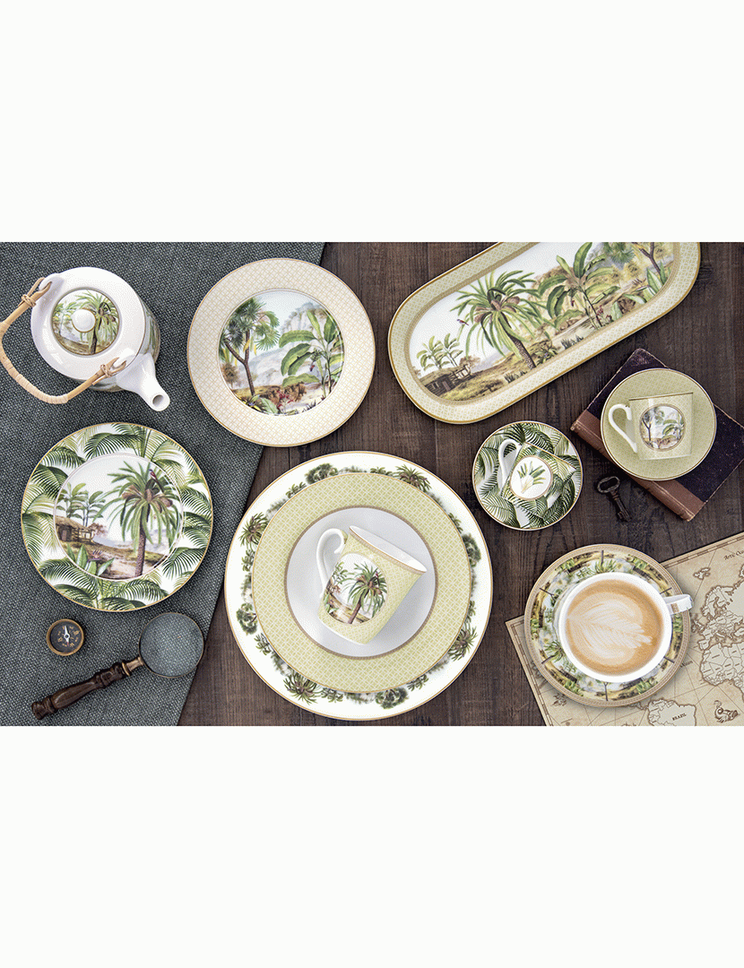 Conjunto de 6 Pratos Sobremesa 19cm CEYLON