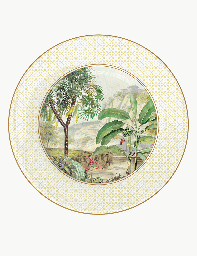 Conjunto de 6 Platos de Postre 19cm CEYLON