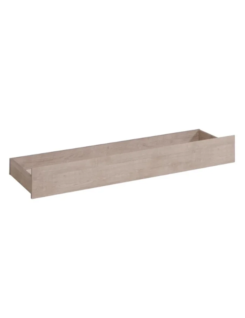Cajón de Cama Taylor Blanco y Gris Claro
