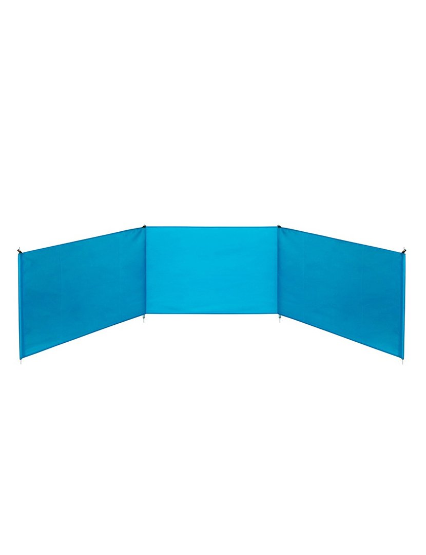 Quebra-vento de Praia Dobrável 300x85x2cm Azul