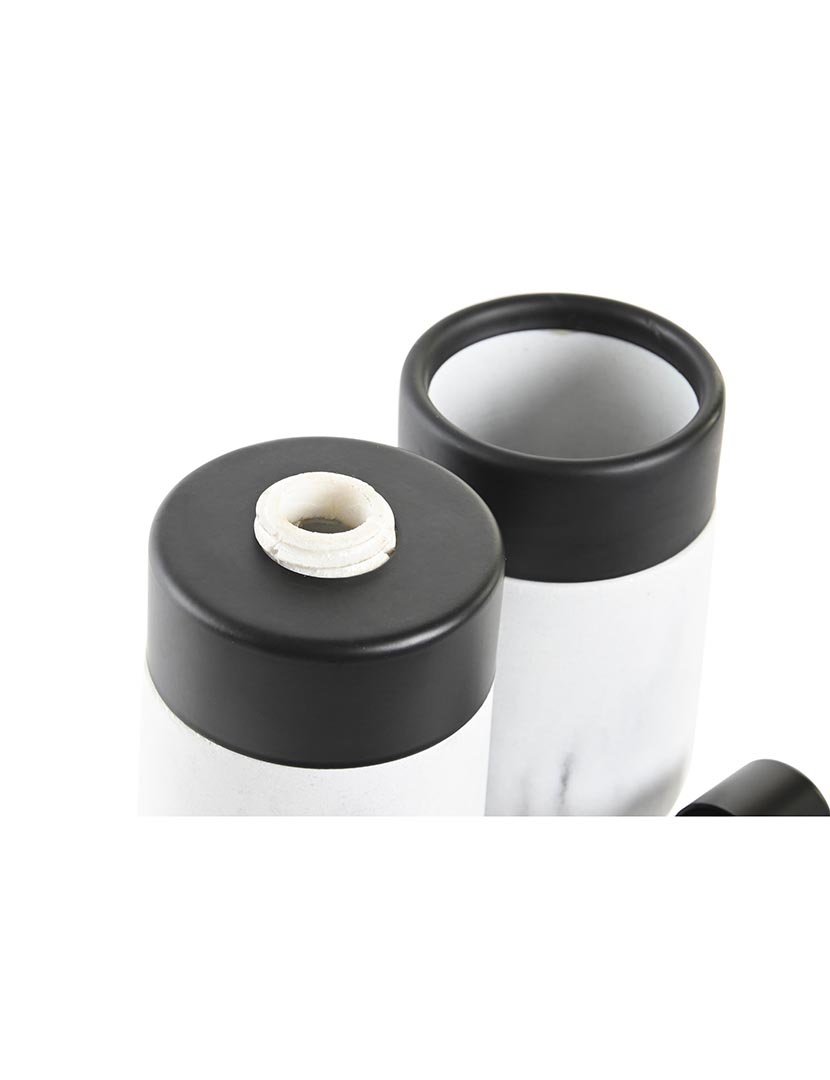 Conjunto para Casa de Banho Mármore Branco