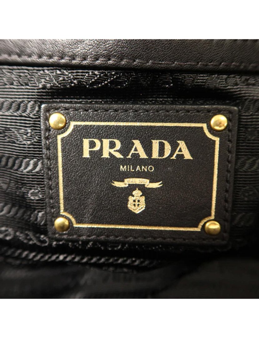 Carteira pele Prada