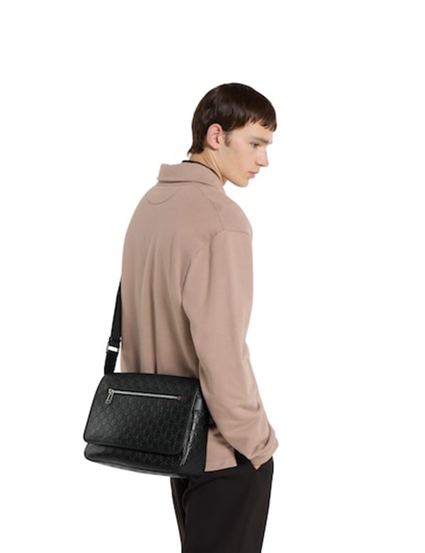 GG Emblem Medium Crossbody Bag