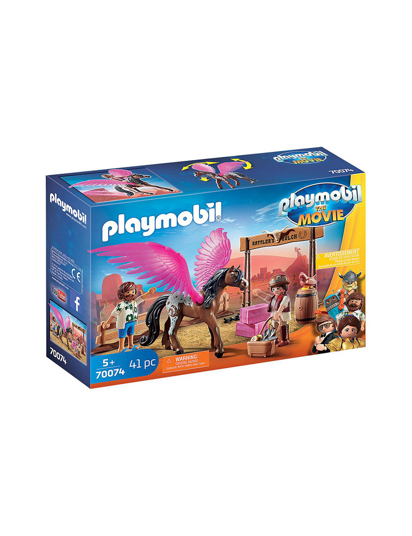 Playmobil O Filme: Marla, Del e Cavalo