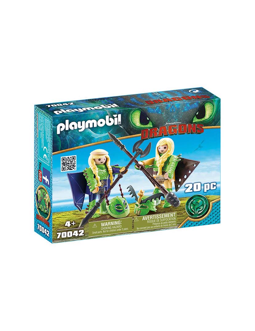 Playmobil Dragons Brutesco e Brutália